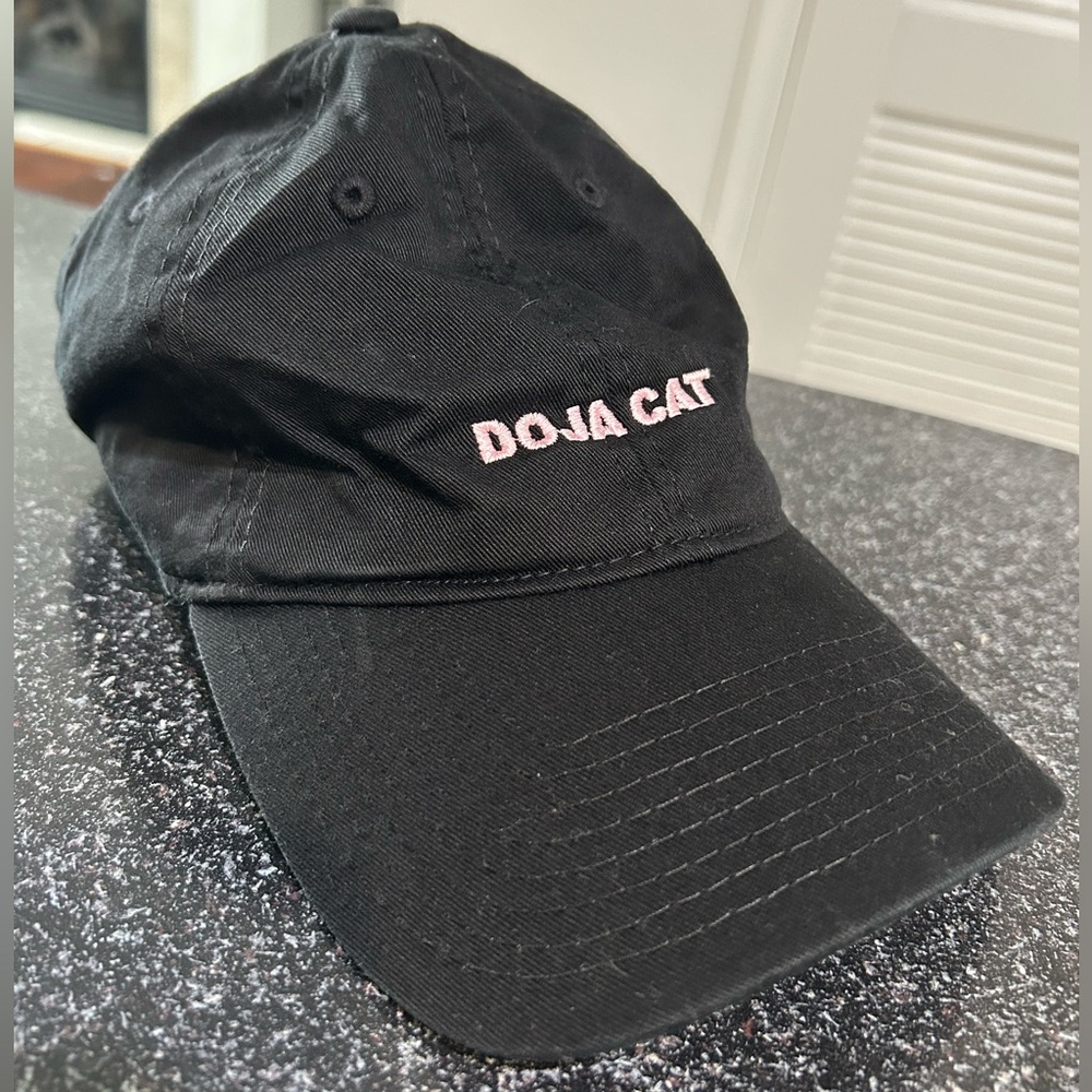 Black and Pink Doja Cat Cap
